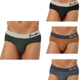 Freecultr Multicolor Comfort Fit Briefs - Pack of 4-picture-12