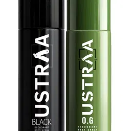 Ustraa O.G Deodorant & Black Deodorant Body Spray - Set of 2-33