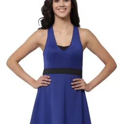Cukoo Blue Swimdress With Shorts-image-13