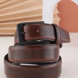Aditi Wasan CORE 24 Brown Leather Formal Belt for Men-9