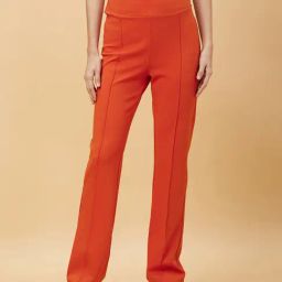 Being Human Orange Regular Fit Mid Rise Leggings-picture-48