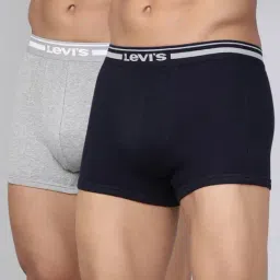 Levi's Multi Cotton Regular Fit Trunks - Pack Of 2-picture-22