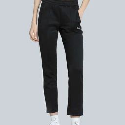 Puma Black Slim Fit Trackpants-image-126