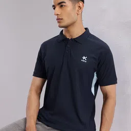 HRX by Hrithik Roshan Solid Polo Collar T-shirt-image-40