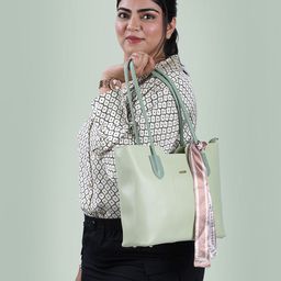 Mochi Shopper Shoulder Bag with Fringed image 1