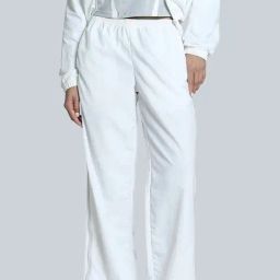 Puma White Relaxed Fit Trackpants-picture-48