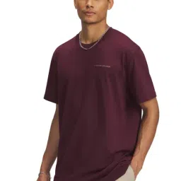 Under Armour Maroon Regular Fit Sports T-Shirt-picture-14