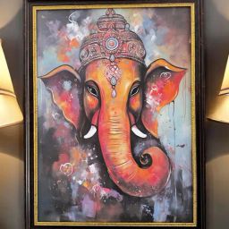 Art Street Gold Synthetic Wood Wall Art For Home D¿cor-image-34