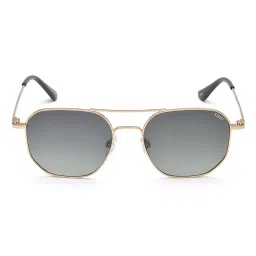IDEE Green Hexaround Sunglasses for Men image 1