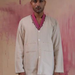 Lafaani Kora Phosphene Unisex Reversible Jacket-image-77