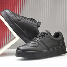 Spykar Men's ALBANA Black Casual Sneakers-image-42