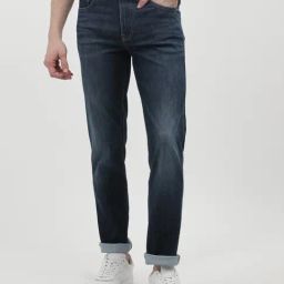 Calvin Klein Blue Cotton Regular Fit Jeans-picture-38