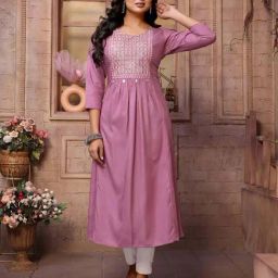 Rangita Pink Embroidered Kurta-19