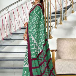Pandadi Saree Block Print Sarees image 2