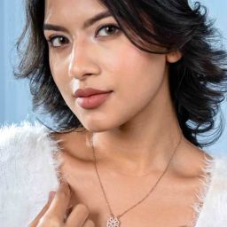 Johori Rose Gold Eternal Heart Clover Chain Necklace-picture-46