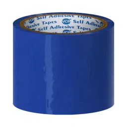 VCR 50 m x 72 mm Biaxially Oriented Polypropylene Blue Color Tape, 12 Rolls Per Pack-picture-26