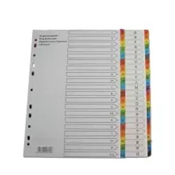 Worldwone PP Divider A To Z A4 Size (DV121) WO083OS61DXMINSTA-3649-24