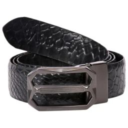 SASSORA MISTIQUE Black Animal Effect Leather Reversible Belt-image-73