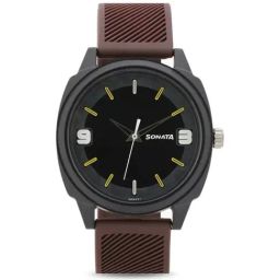 Sonata Camo NS77086PP09W Analog Watch for Men-0