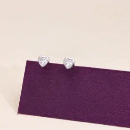 Kai Jewel Sterling Silver Earrings Intricate Diamond Zircon Studded for Women-image-1