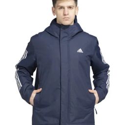 Adidas Blue Regular Fit Sports Jacket-picture-20