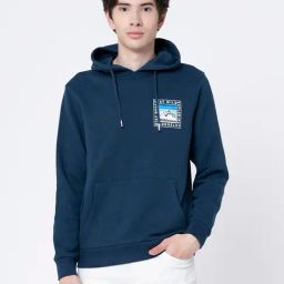 Red Tape Blue Regular Fit Graphic Hoodie-picture-6