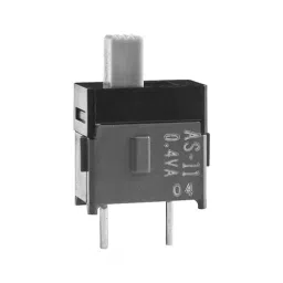 NKK SWITCHES SLIDE SWITCH, SPST, 0.4VA, 28V, PCB, AS11CP-2