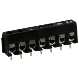 RS PRO 7 Pin PCB Terminal Block 5 mm Pitch Screw Termination, 8970755-35