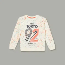 Fame Forever by Lifestyle Boys Off White Cotton Printed Sweatshirt-picture-45