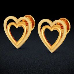 Joyalukkas 22k Eternal Love Golden Stud for Women & Girls-image-46