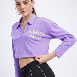 glitchez Speak Your Style Printed Cropped Boxy T-shirt-image-76