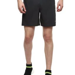 Asics Graphite Grey Regular Fit Sports Shorts-image-44