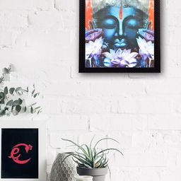 eCraftIndia Multicoloured Lord Buddha UV Wall Art-picture-24