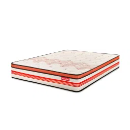 Duroflex Boltt Plus Cream Foam Bonnell Spring Euro Top Mattress - Double Size (75 in. L x 48 in. W) image 3