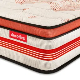 Duroflex Boltt Plus Cream Foam Bonnell Spring Euro Top Mattress - Double Size (72 in. L x 48 in. W) image 4