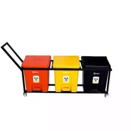 JAIN SURGICAL Pedal Dustbin 20 L Multicolor, JSH-344 (Pack of 3)-6