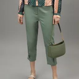 Iconic Women Pure Cotton Chinos Trousers-image-48