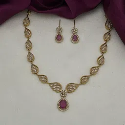 Anouk Gold-Plated Stone-Studded Jewellery Set-picture-37