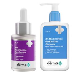 The Derma co. 10% Niacinamide Face Serum 30ml & 2% Niacinamide Gentle Skin Cleanser 125ml-20