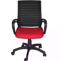 IB Basics Red Mesh Office Chair-82