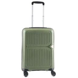 Aristocrat Locus Plus Green Textured Hard Cabin Trolley Bag - 36 cm-image-76