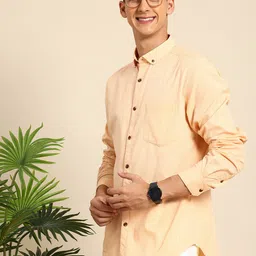 Mast & Harbour Men Pure Cotton Casual Shirt-picture-8