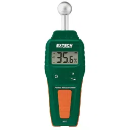 EXTECH INSTRUMENTS Pinless Moisture Meter, 0.1-99.9%, Lcd, MO57-8