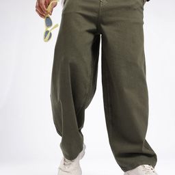 glitchez Men Unstoppable Edge Korean Baggy Jeans-picture-4