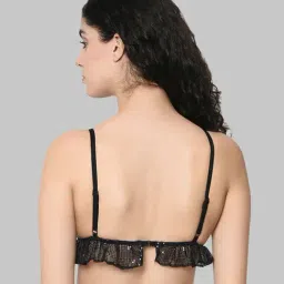 Da Intimo BlackNon Wired Non Padded Bralette Bra-image-93