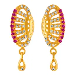 P.C. Chandra Jewellers 22 kt Gold Earrings-picture-1