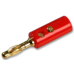 MULTICOMP PRO Banana Plugs & Jacks STRAIGHT 4MM BANANA PLUG, RED, CABLE, PE000038-picture-23
