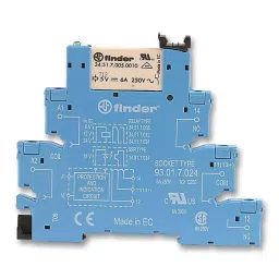 FINDER RELAY, SPDT, 250VAC, 6A, 38.51.0.012.0060-picture-20