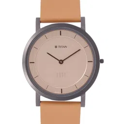Titan Men Leather Straps Analogue Watch NR1595QL01-27