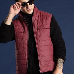 Mast & Harbour Pocket Detail Padded Jacket-16